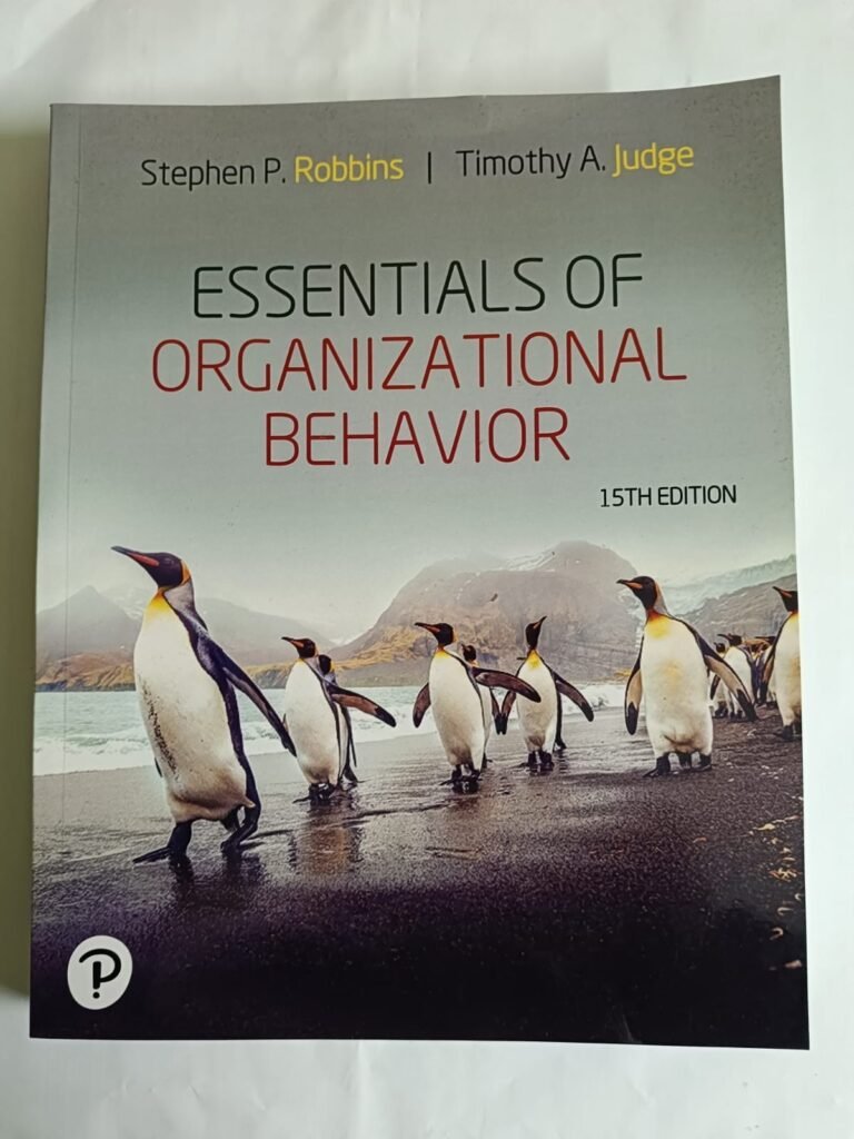 Essentials of Organizational Behavior [15TH EDITION] - Paperback-9780135468890